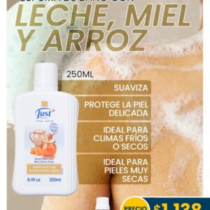 Espuma de Baño de Miel, Leche y Arroz | Nueva Fórmula