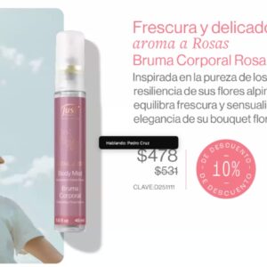 Bruma corporal de Rosa alpina