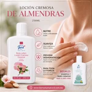Loción Cremosa de Almendras